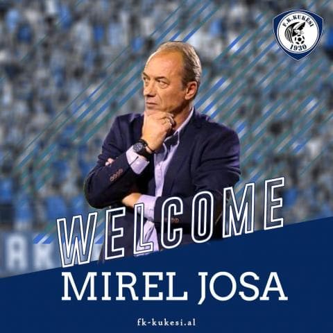 I treti trajner këtë sezon, Kukësi firmos me Mirel Josën
