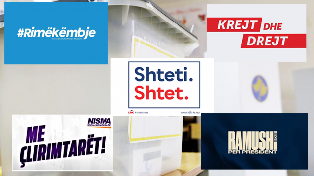 Dita e parë e fushatës zgjedhore në Kosovë/ Subjektet politike me premtime të mëdha