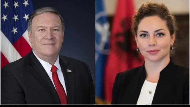 Pompeo mesazh për Xhaçkën: Shpresoj të forcojmë lidhjet SHBA-Shqipëri
