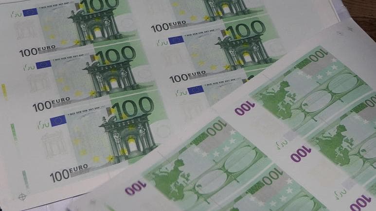 Sekuestrohen miliona euro të falsifikuara të prodhuara në Bullgari