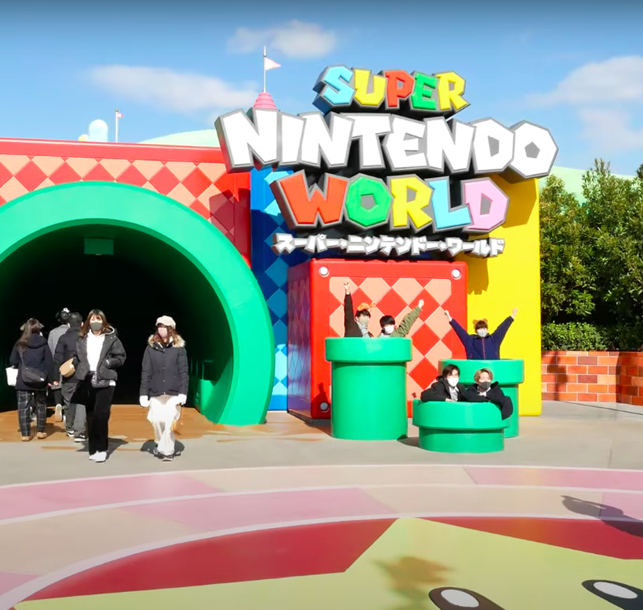 Foto/ Hapet parku argëtues “Super Nintendo”! Duket sikur je brenda lojës Mario