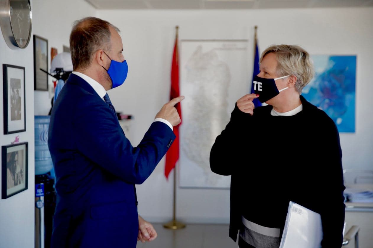 Zgjedhjet e 25 prillit/ Soreca takon drejtuesen e Misionit OSBE/ODIHR