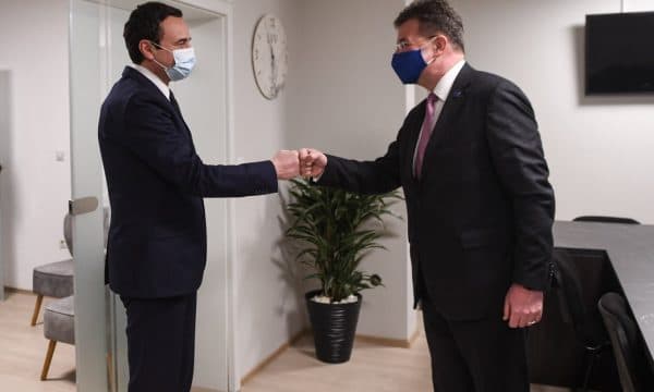 Lajçak letër Kurtit: Dialogu duhet të vazhdojë pa vonesa