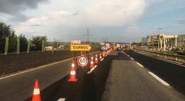 Nga nesër nisin punimet në autostradën Tiranë-Durrës, si do të devijohet trafiku