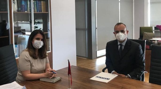   Reforma në Drejtësi/ Kreu i OSBE-së takon drejtuesen e KLGJ-së