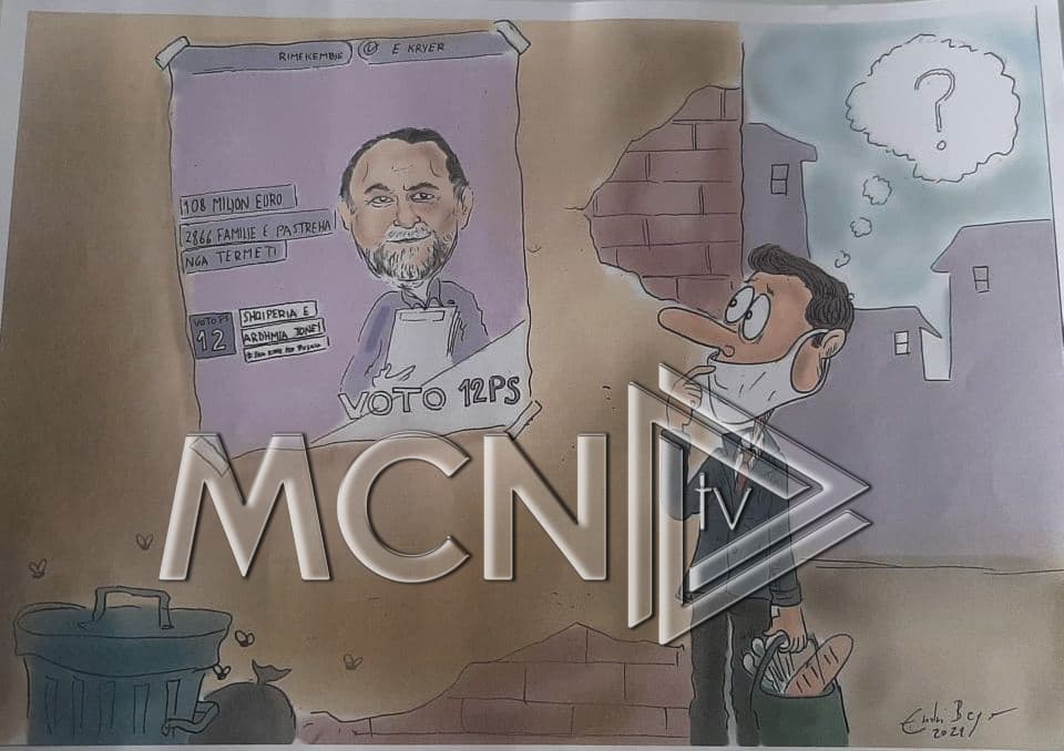 Karikatura e ditës/Njëshi i zgjedhjeve të 25 prillit 