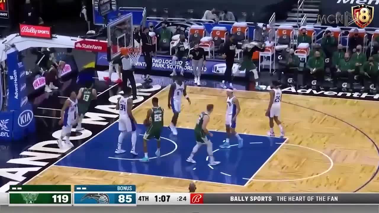 NBA, Miluoki mund Orlando (VIDEO)