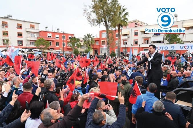 Basha në Vlorë: Të dielën Rama largohet, shqiptarët do votojnë ndryshimin