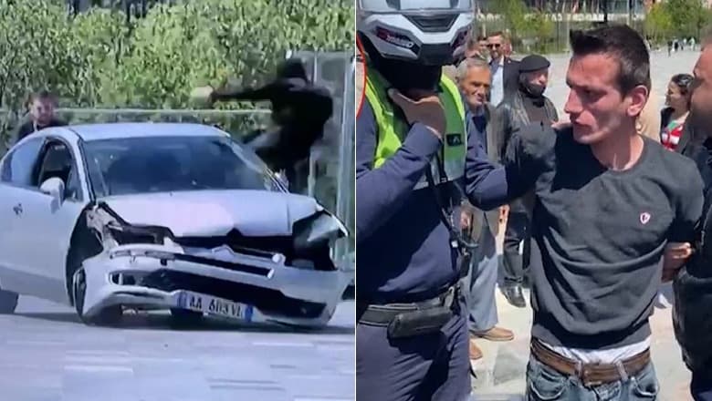 Shoferi që terrorizoi qytetarët tek ‘Skënderbej’ del sot para gjykatës! Dëshmoi shoku: Ia dhashë makinën për një xhiro