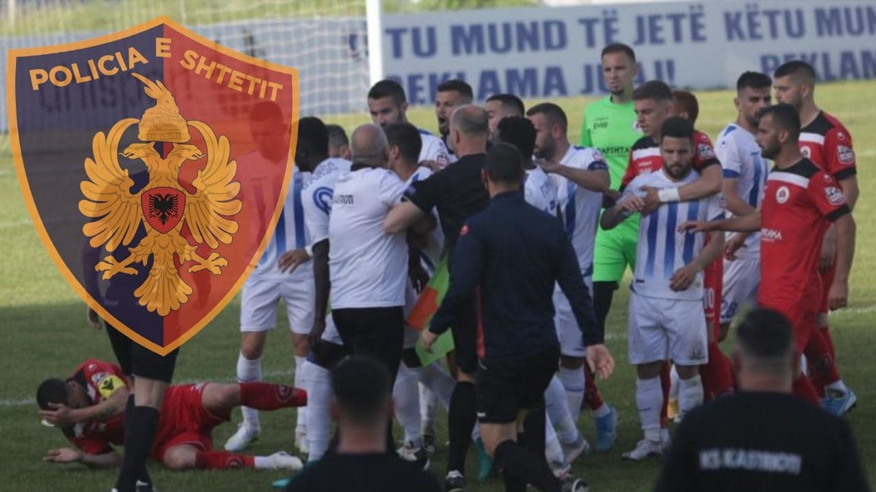 Hynë në fushë dhe shkaktuan incidente, arrestohet presidenti i Kastriotit dhe Drejtori Teknik