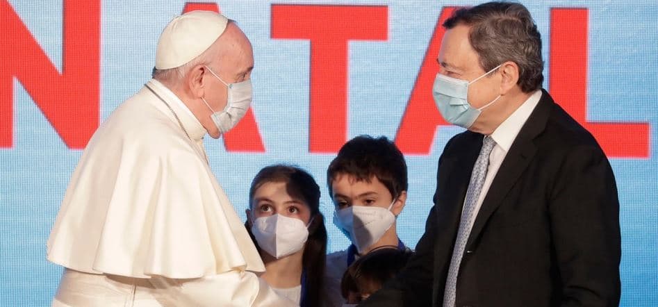 Lindshmëria në Itali në nivelin më të ulët, Papa dhe Draghi të shqetësuar