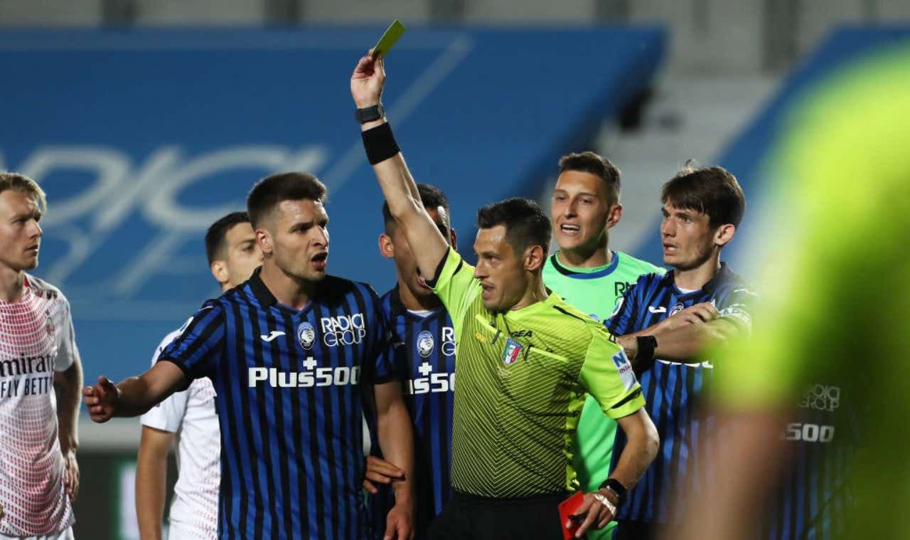 Reagoi ashpër pas kartonit të kuq, mesfushori i Atalanta-s dënohet me 4 ndeshje pezullim