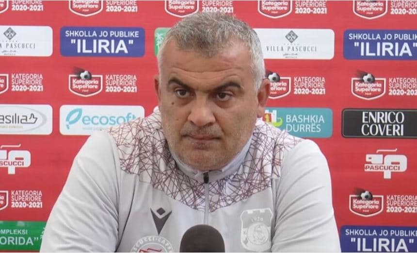 Teuta një ndeshje larg titullit, Martini: Jemi të mobilizuar për Apoloninë, një vesh e kemi në Shkodër