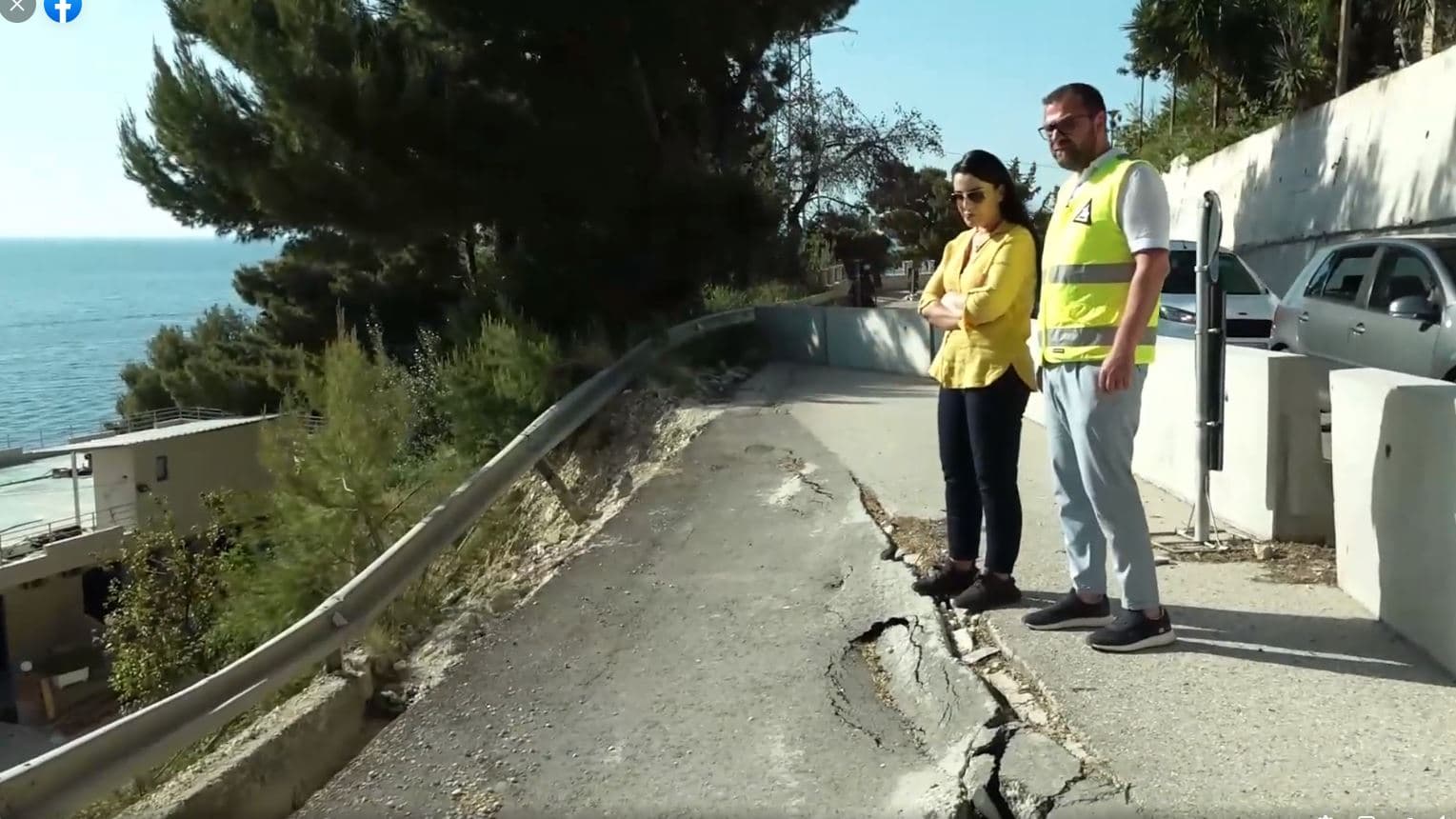 Balluku: Brenda qershorit do të rehabilitohet rruga e dëmtuar e Borshit, kemi bërë kallëzim në Prokurori 