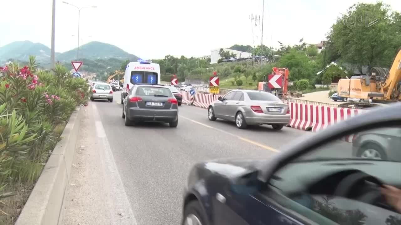 Trafik i rënduar në rrethrrotullimin e TEG-ut (VIDEO)