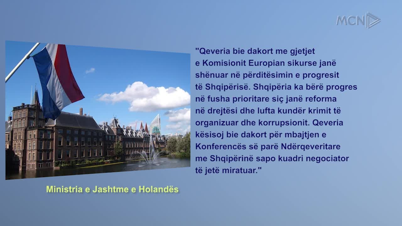 Holanda “zbut’’ qëndrimin për Shqipërinë (VIDEO)