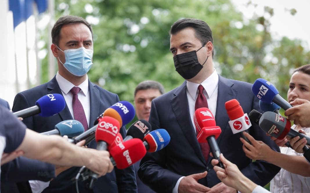 Basha pas takimit me Konjufcën: Për PD-në prioritet mbetet vazhdimi i njohjeve ndërkombëtare