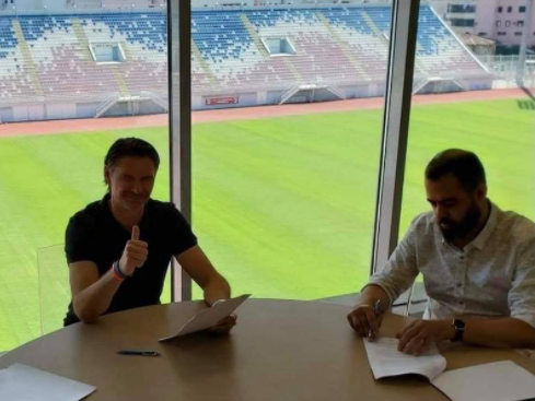 Brdaric takohet me sponsorin e Vllaznisë, trajneri pranë rinovimit të kontratës
