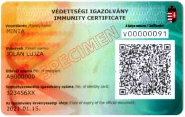 Shqiptarët dhe hungarezët do të lëvizin lirshëm me një certifikatë vaksinimi
