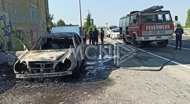Digjet makina e shefit të krimeve në Mirditë, zbulohet shkaku (Video)