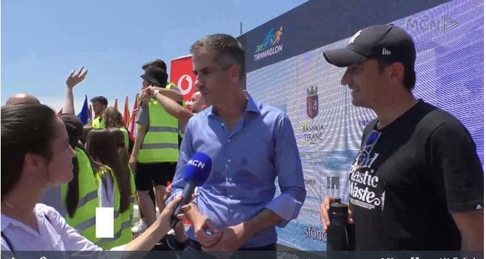  Maratona “Triathlon”/ Veliaj e Bakojanis për MCN: Sporti na bashkon (VIDEO)