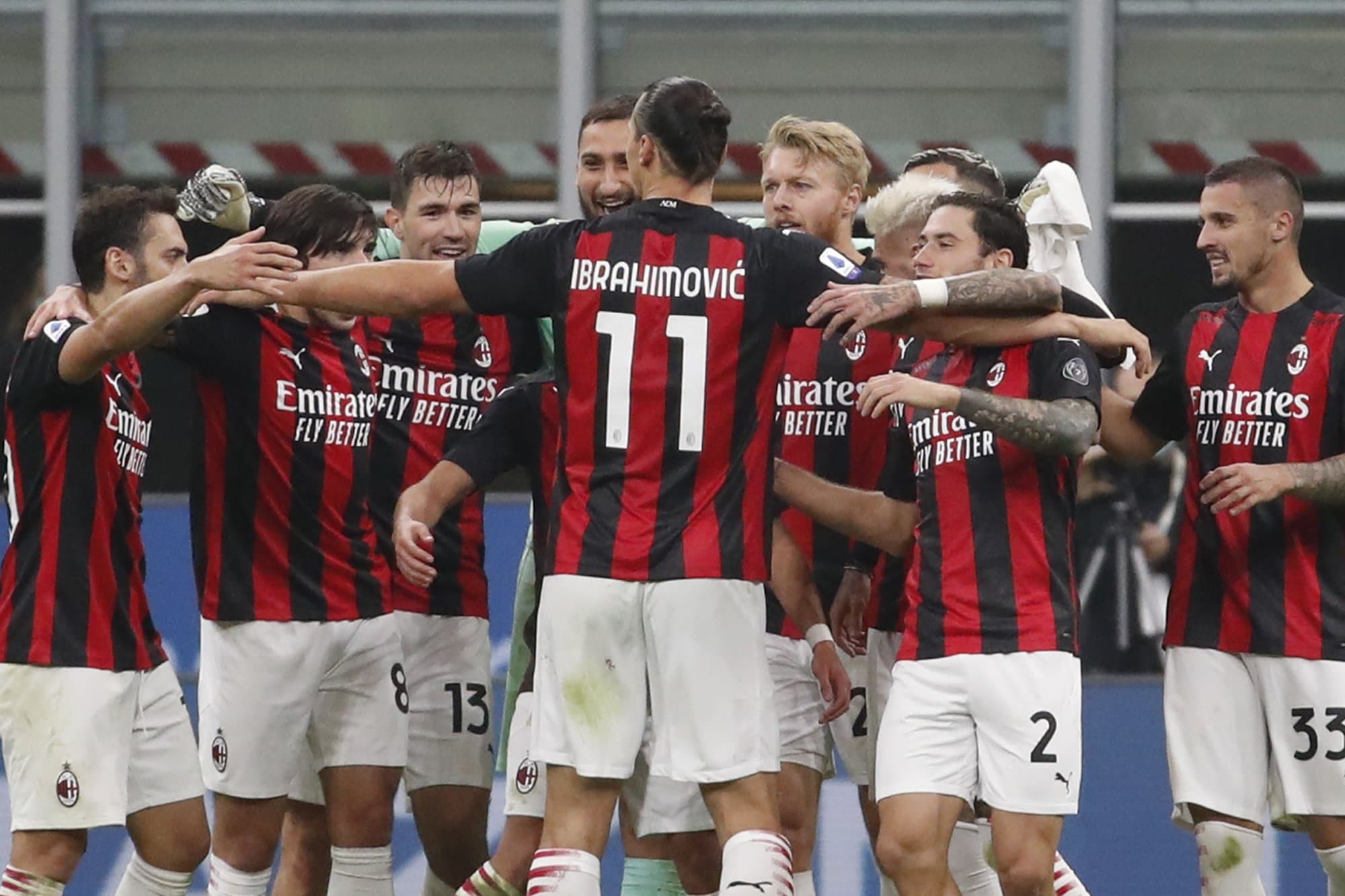 Milan peshkon tek Reali