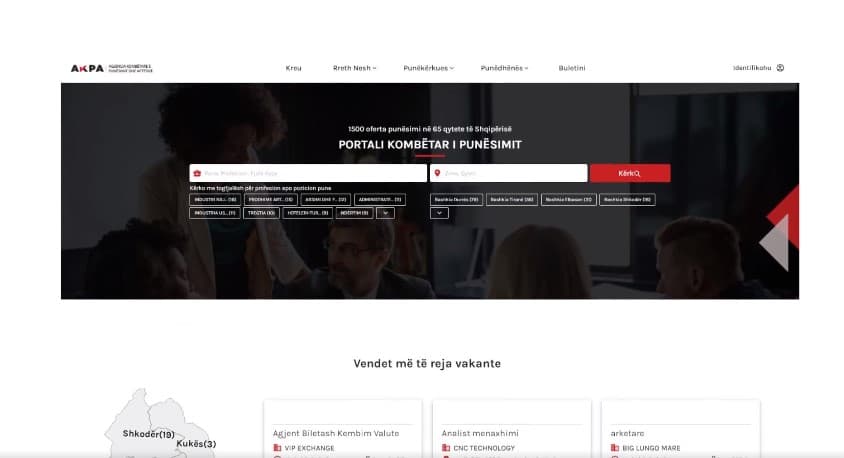 Rama prezanton Portalin Kombëtar të Punësimit: Puna tani gjendet online
