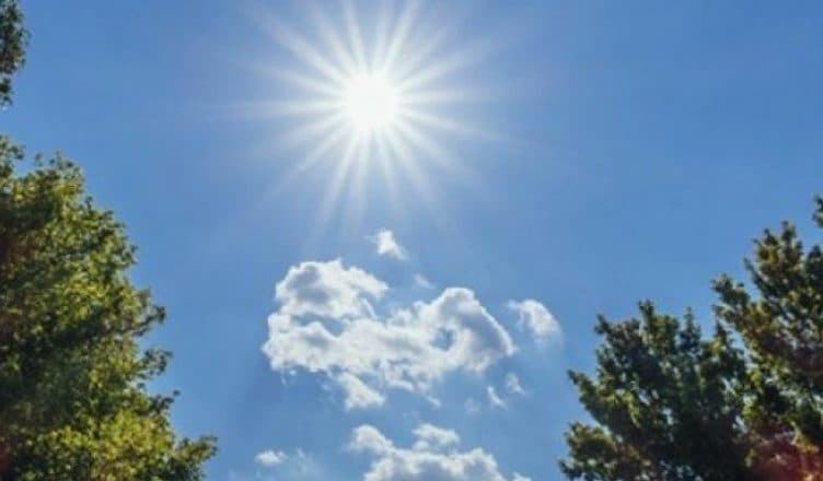 Moti sot, i nxehtë dhe temperatura deri në 39°C