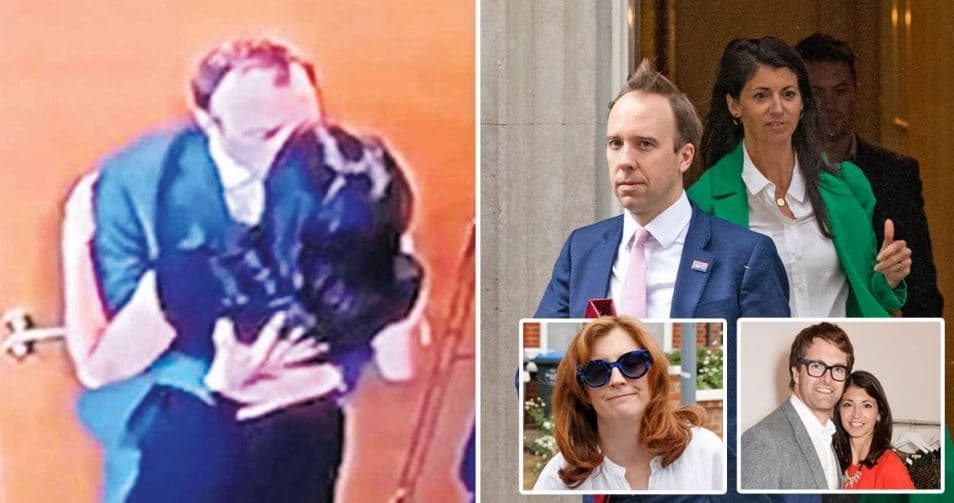 Matt Hancock rrezikon postin, kapet duke u puthur me ndihmësen e tij