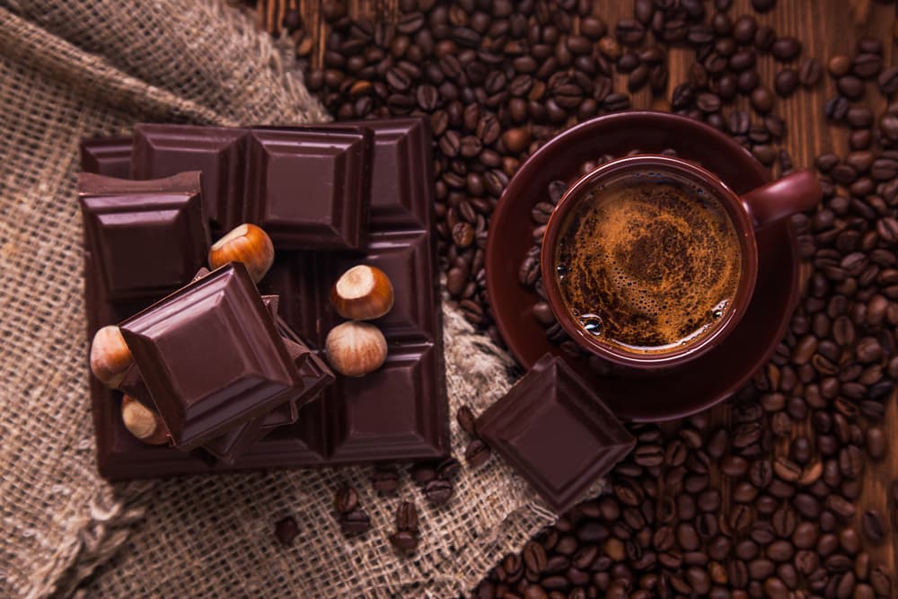 Kafe dhe çokollatë për një shëndet të mirë