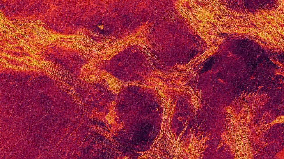 Veprimtari gjeologjike ashtu si në Tokë vihen re në planetin Venus