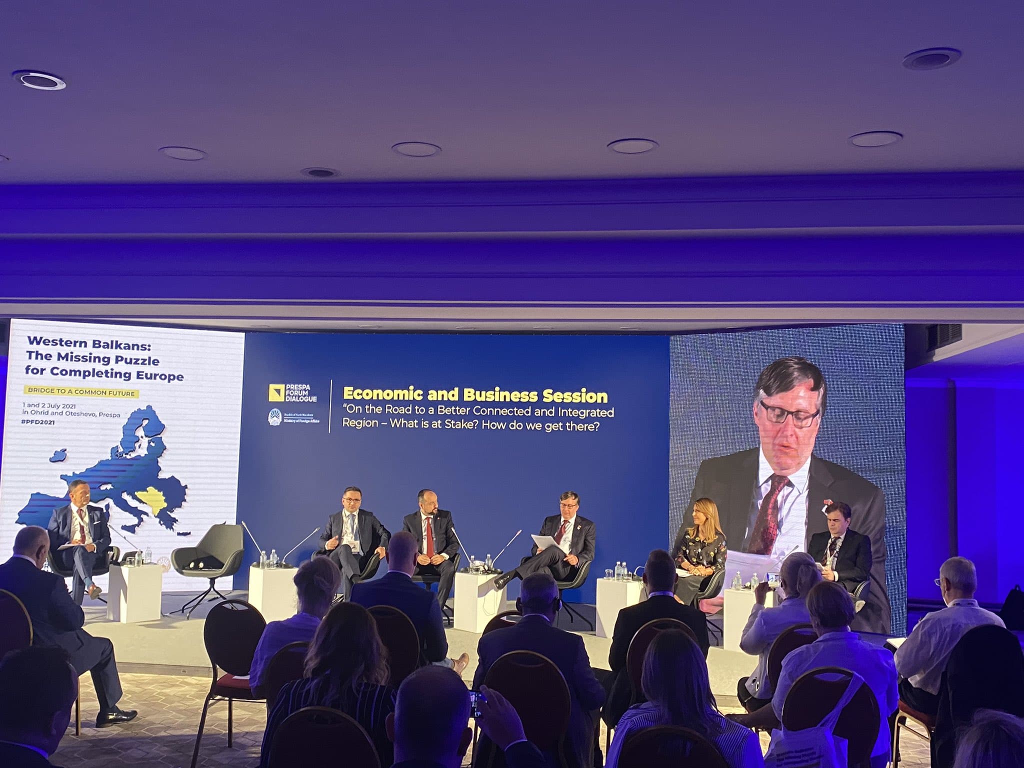 “Forumi i Prespës”, Palmer: I zhgënjyer që nuk u caktua data për Konferencën Ndërqeveritare me Shqipërinë dhe MV (VIDEO)