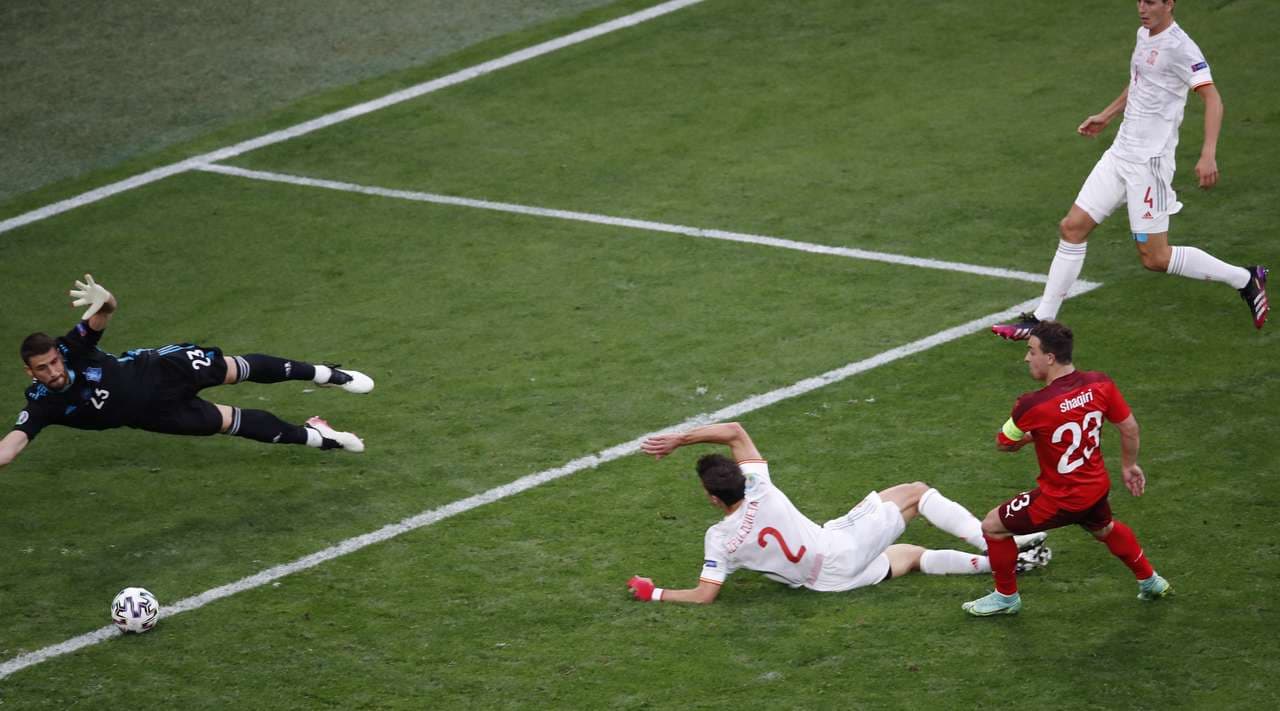 Eliminim mes lotësh për Zvicrën, Spanja kualifikohet në gjysmëfinale pas penalltive (VIDEO)