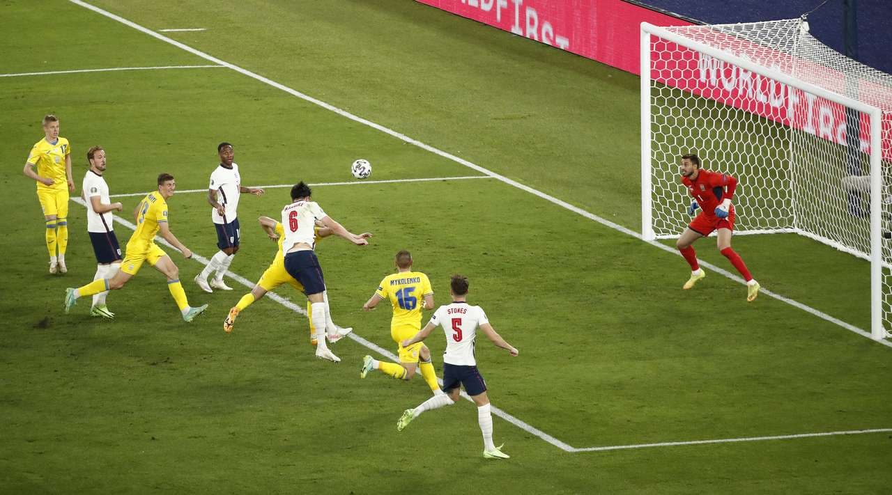 “Poker” golash Ukrainës, Anglia kualifikohet dhe sfidon Danimarkën në gjysmëfinale (VIDEO)