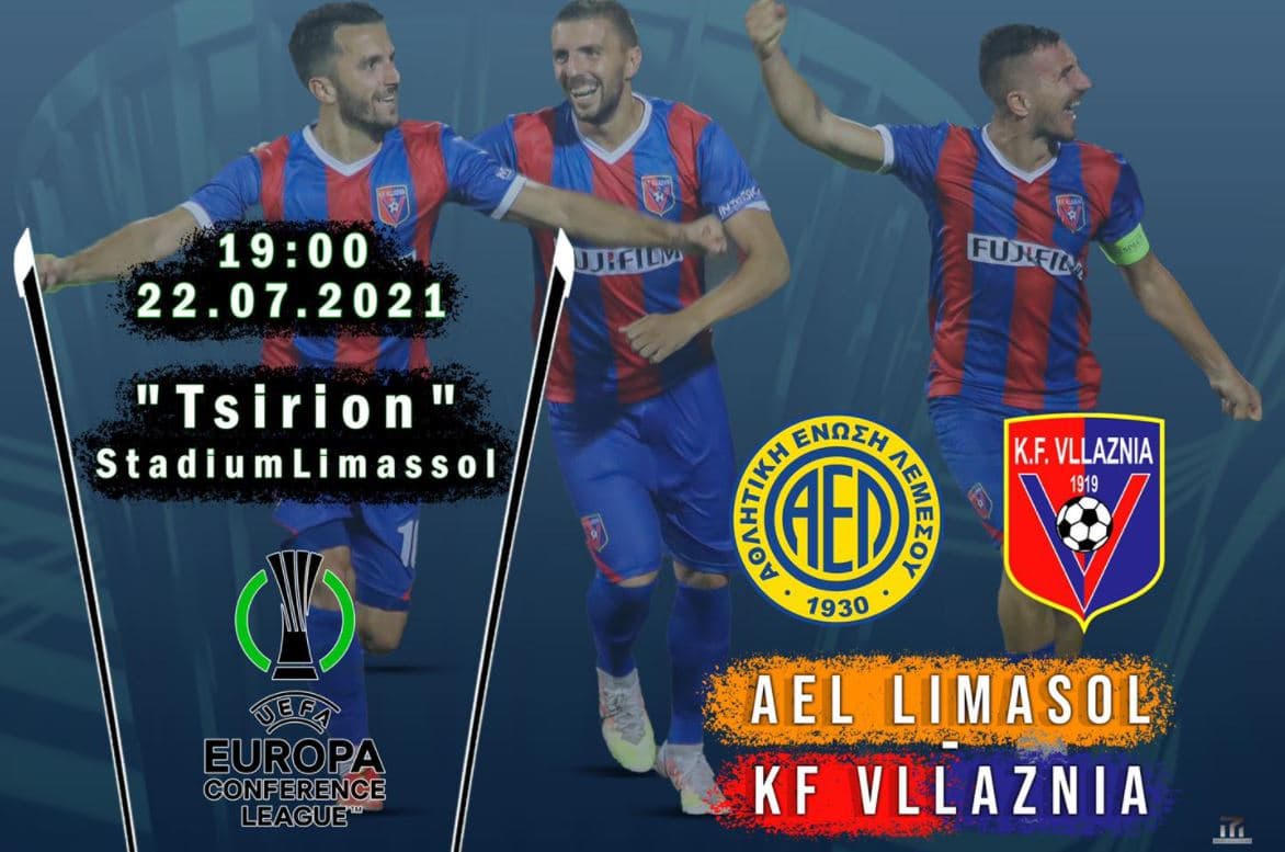 Ndryshon orari për ndeshjen mes Vllaznisë dhe AEL Limassol