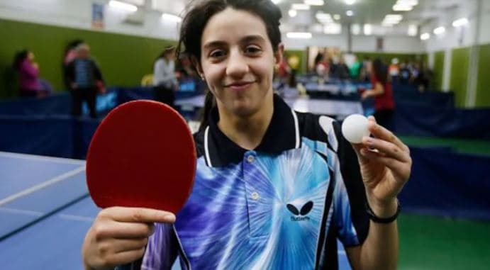 Hend Zaza, sportistja 12-vjeçare në Lojërat Olimpike Tokio 2020