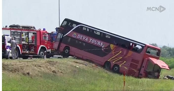 30 ditë paraburgim për shoferin e autobusit të aksidentuar në Kroaci (VIDEO)
