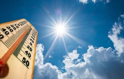 Moti sot, me diell e temperatura deri në 42 °C