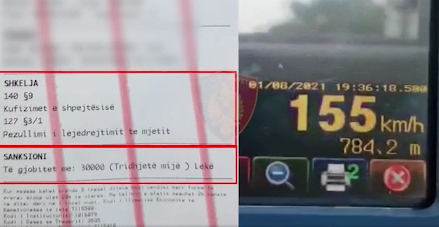 Policia në ‘aksion’, 9 shoferë në pranga, 79 leje drejtimi të pezulluara