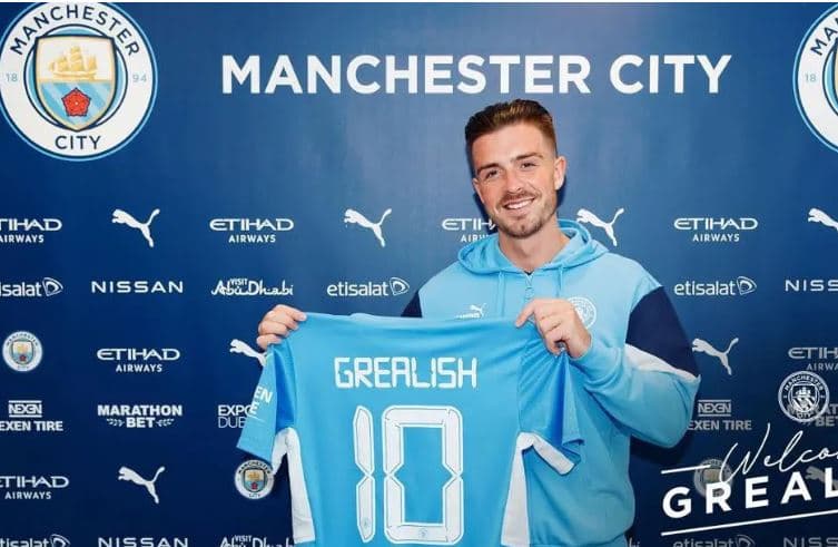 Transferim rekord, Grealish zyrtarizohet te Manchester City