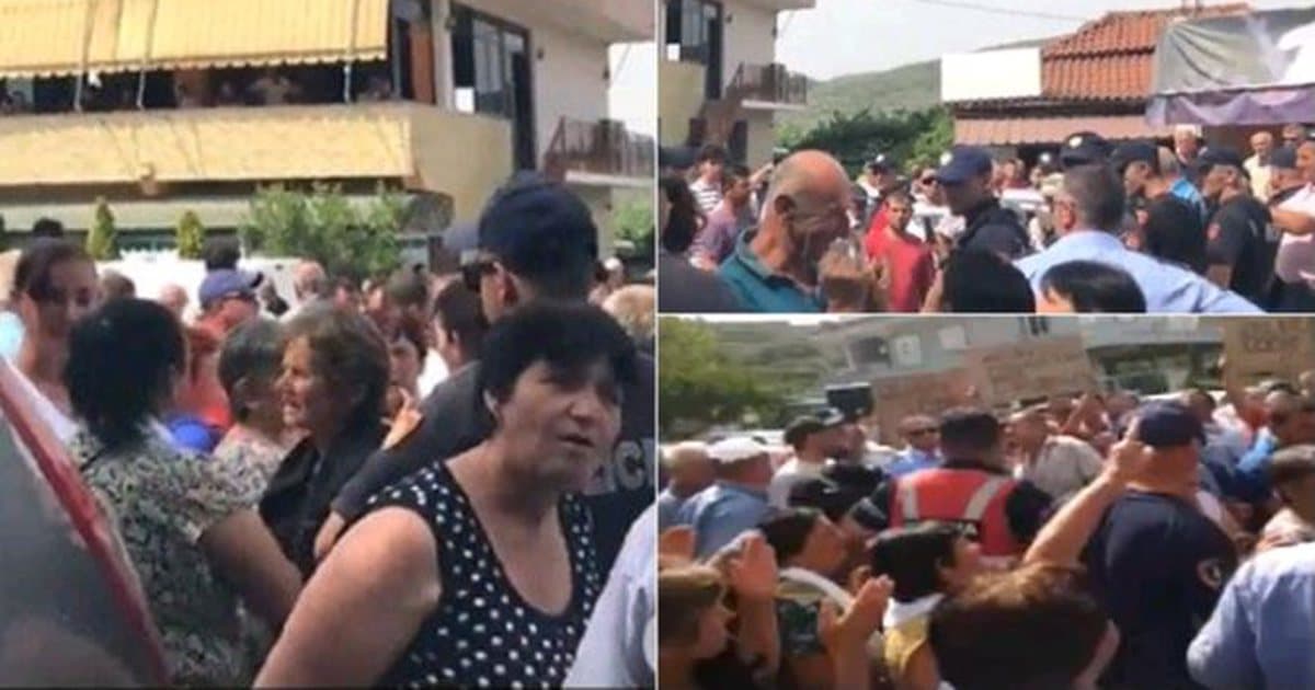 Burimi i Sinecit, përplasje fizike mes banorëve të dy fshatrave (VIDEO)
