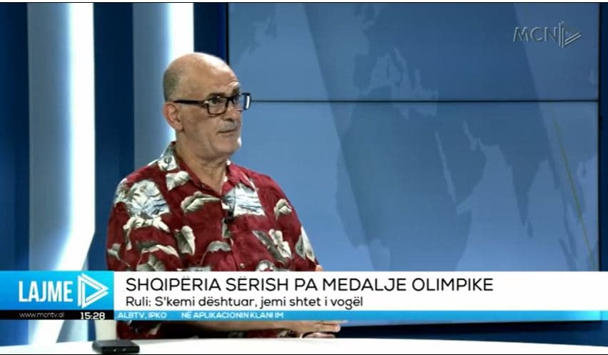 “Shqipëria nuk dështoi në Olimpiadë”, Ruli: Ato që marrim nga buxheti janë para qokash (VIDEO)