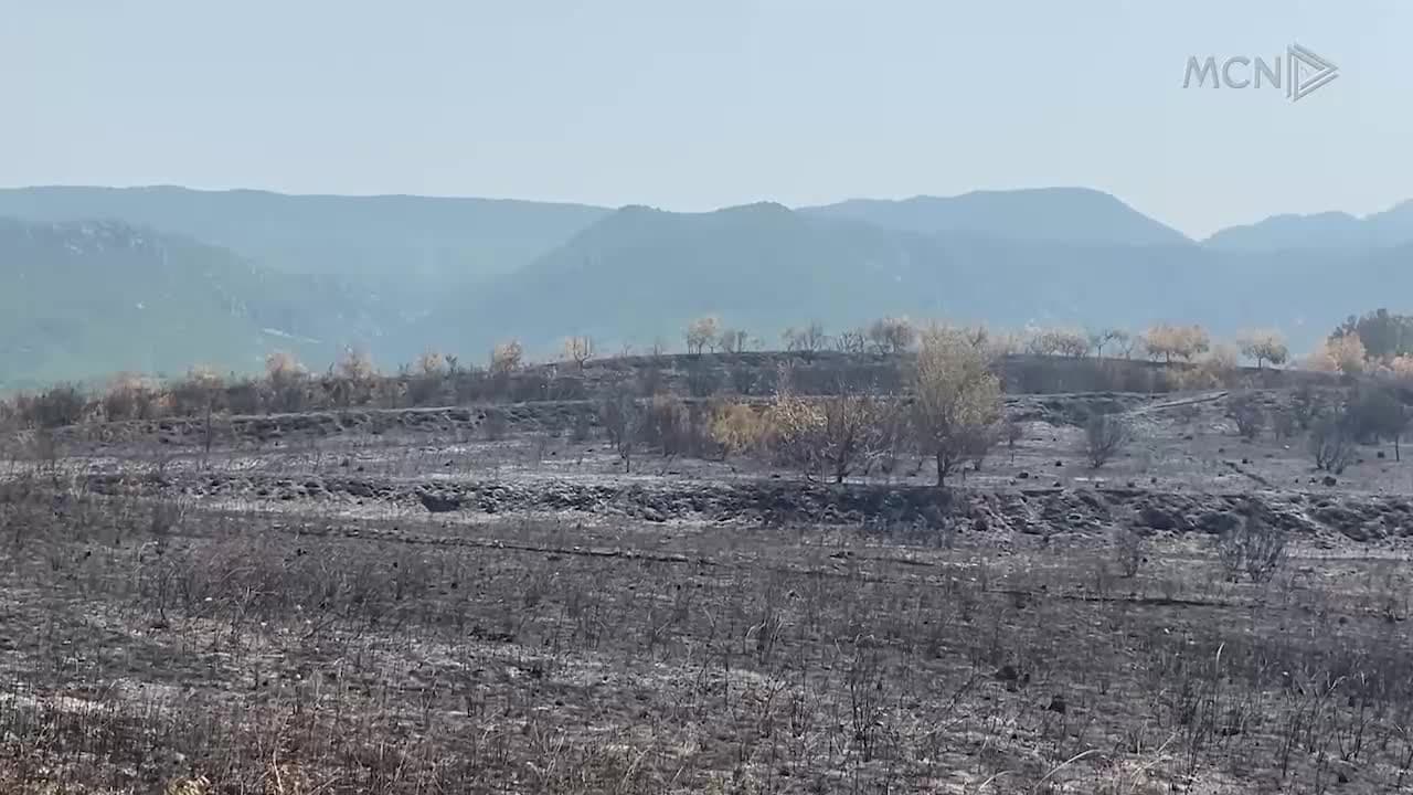 Zonat e shkrumbuara nga zjarret (VIDEO) 