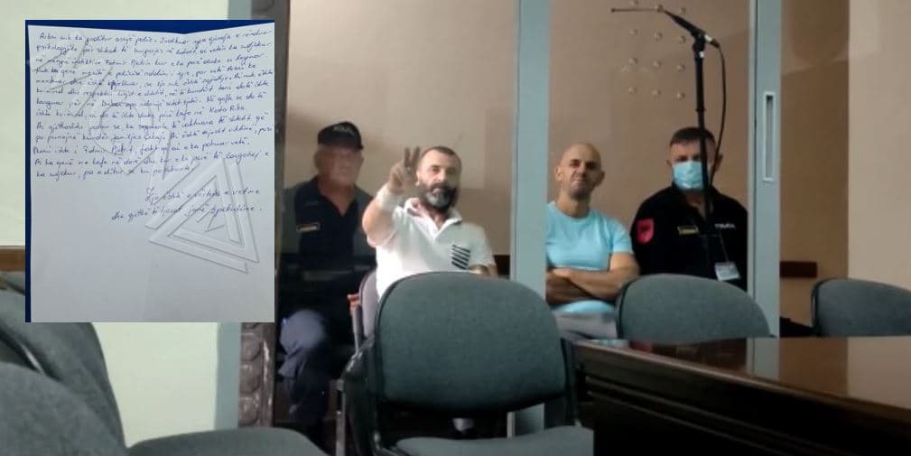 “Po të isha kriminel do isha në Dubai dhe do pija kafe në Kosta Rika”, zbardhet letra e Arbër Çekajt në Gjykatë