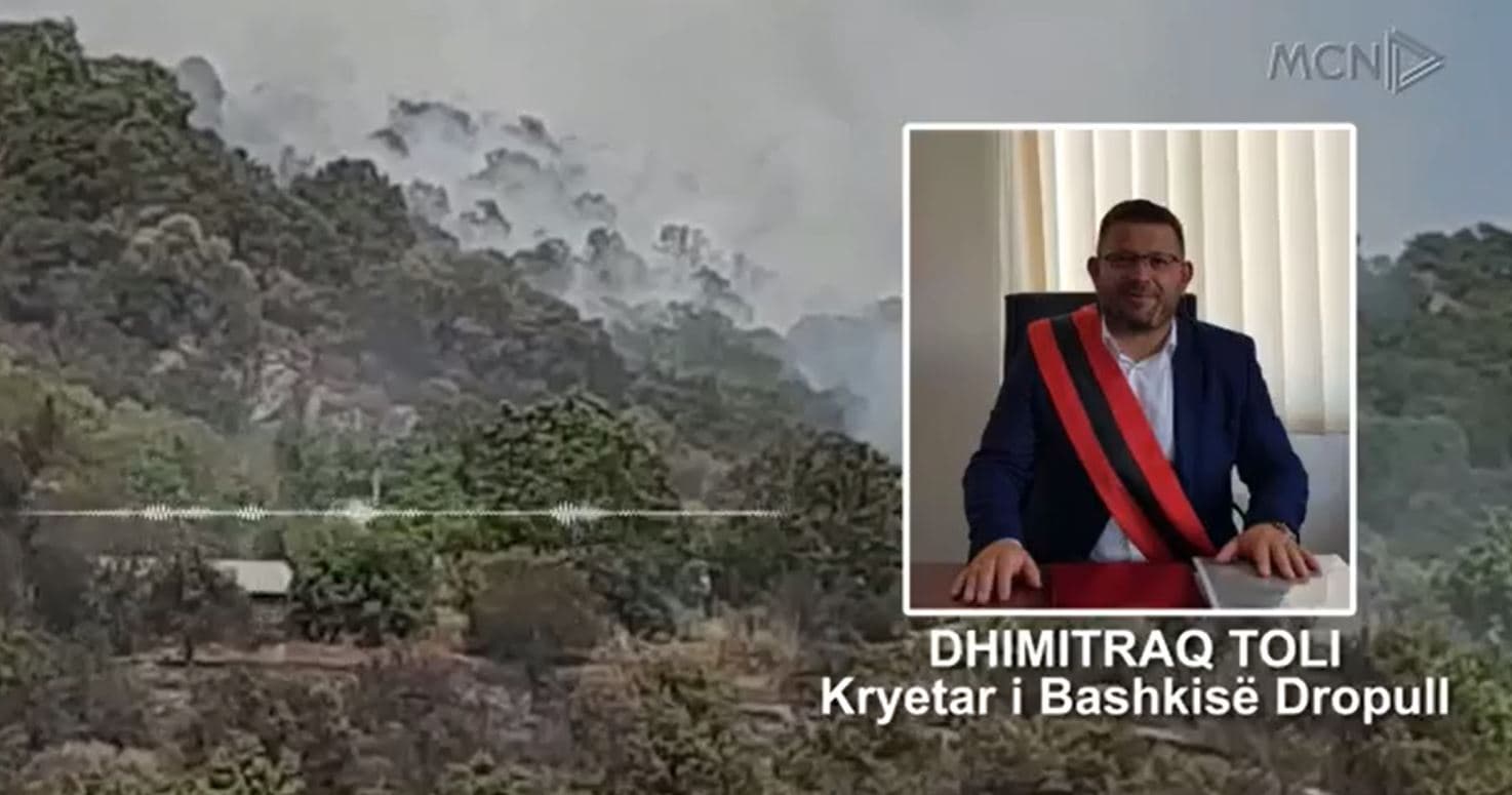 Zjarri në kufi me Greqinë, evakuohen banorët e Radatit