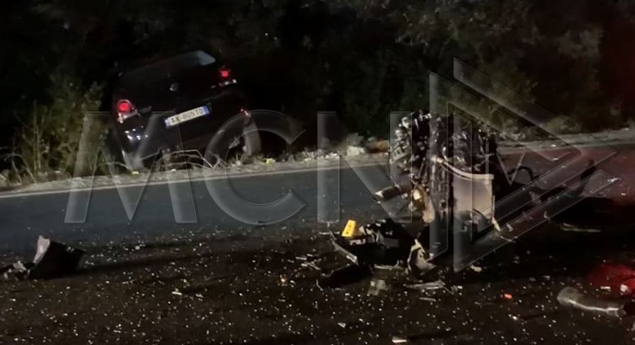 Aksident në aksin Lezhë-Milot/  Makina del nga rruga, plagosen dy persona