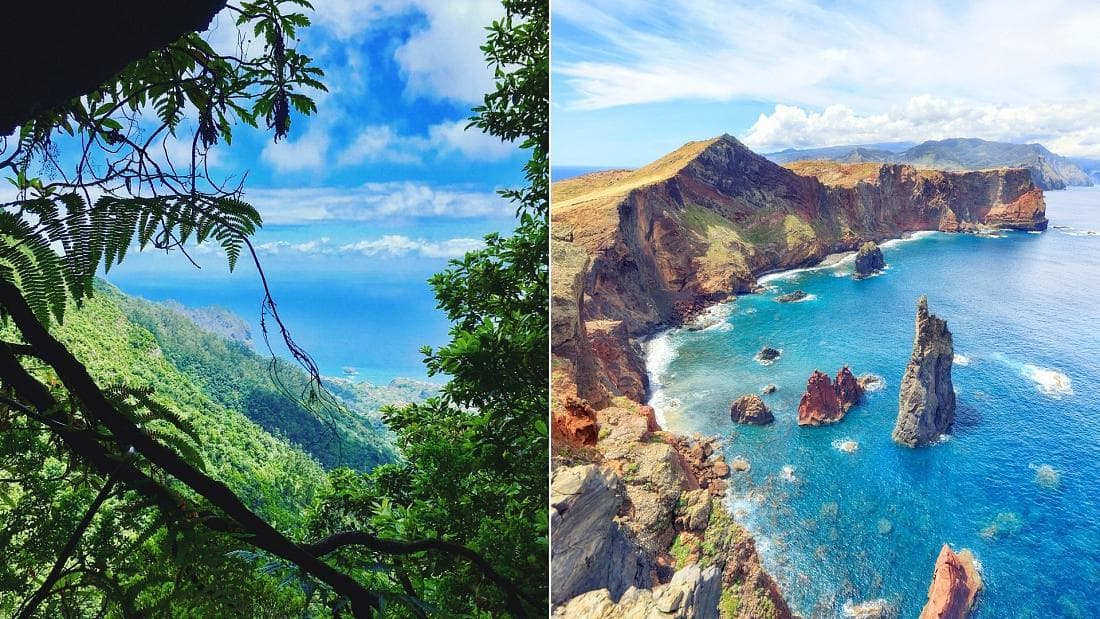 Madeira, një parajsë ishull me pyje tropikale dhe plazhe të zeza