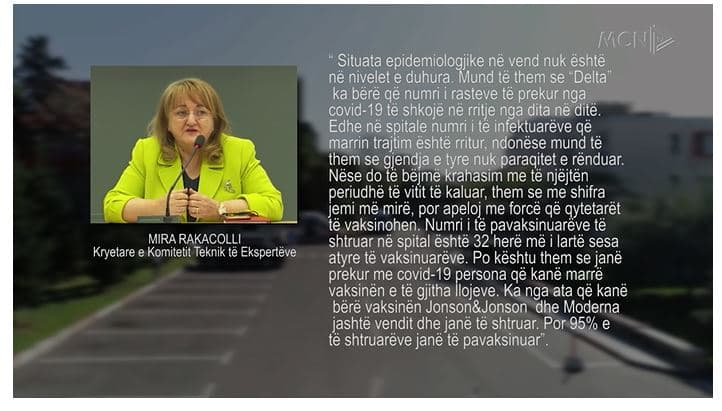 Koronavirusi/ 95% e të shtruarve në spitale, të pavaksinuar (VIDEO)