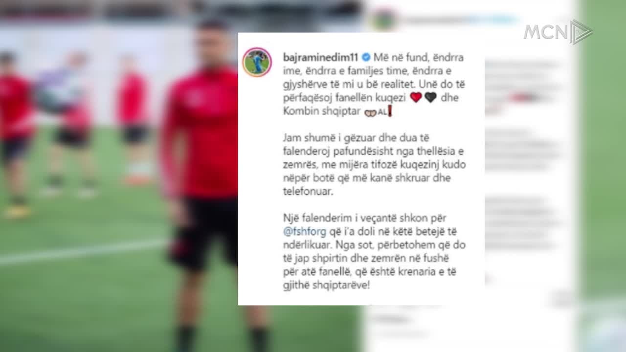Nedim Bajrami mesazh për tifozët (VIDEO)