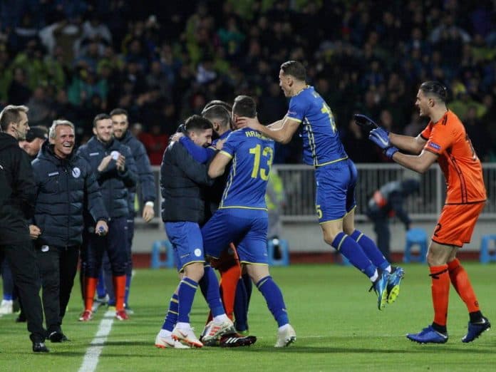 Kosova merr fitoren e parë në grup, mposht minimalisht Gjeorgjinë (VIDEO)